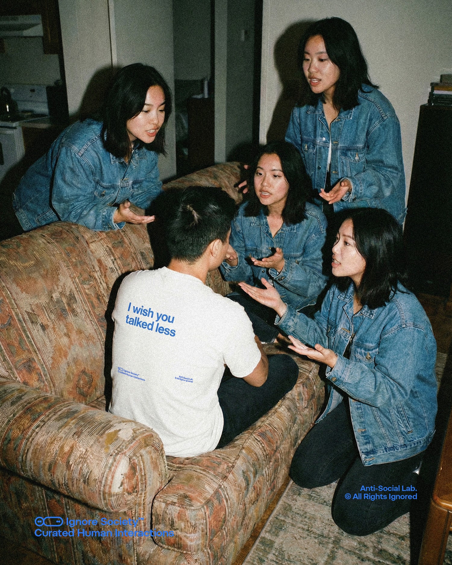 I wish you talked less